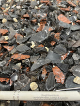 Obsidian Mixed Chips (partially tumbled) - 1 pound*