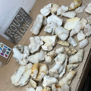 Druzy Quartz from India 20 pounds Roughstone.Rocks LLC