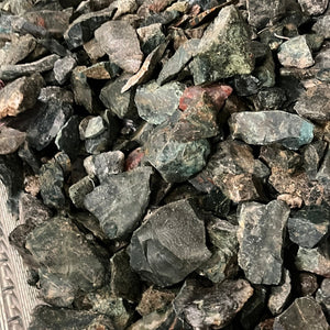 Rough Bloodstone from India Medium Pieces 1 pound Roughstone.Rocks LLC