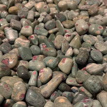 Ruby in Fuchsite Tumbles UV 100 grams Roughstone.Rocks LLC
