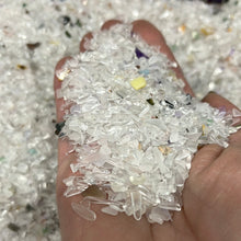 Tumbled Chip Quartz Mix 1 pound Roughstone.Rocks LLC
