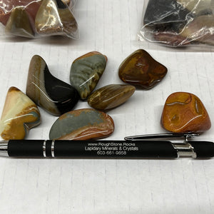 Tumbled Polychrome Jasper 100 grams Roughstone.Rocks LLC