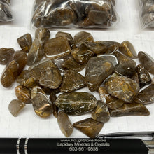 Tumbled Rutilated Smoky Quartz from Zambia 100 grams Roughstone.Rocks LLC