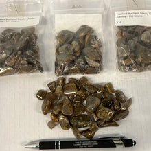 Tumbled Rutilated Smoky Quartz from Zambia 100 grams Roughstone.Rocks LLC