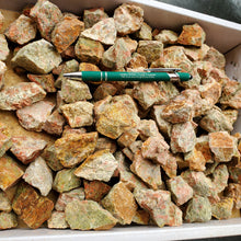 Unakite Small Pieces - India - 10 pounds