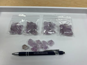 Amethyst Rose de France from Brazil 50 grams Roughstone.Rocks LLC