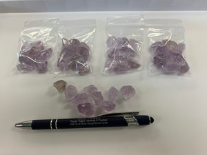 Amethyst Rose de France from Brazil 50 grams Roughstone.Rocks LLC
