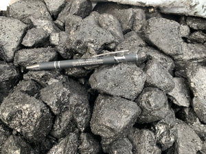 Coal Anthracite from Pennsylvania 1 pound Roughstone.Rocks LLC