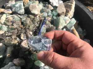 Fluorite Chips & Pieces from Mexico 1 pound Roughstone.Rocks LLC