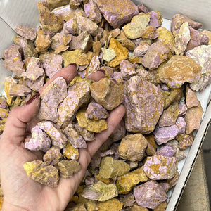 Phosphosiderite Chips and Pieces 1 pound Roughstone.Rocks LLC