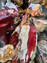 Rough Mookaite from Australia 100 pounds Roughstone.Rocks LLC