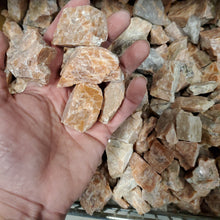 Rough Peach Moonstone from India 1 pound Roughstone.Rocks LLC