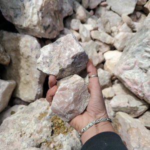 Rough Pink Petalite from Namibia 10 pounds Roughstone.Rocks LLC